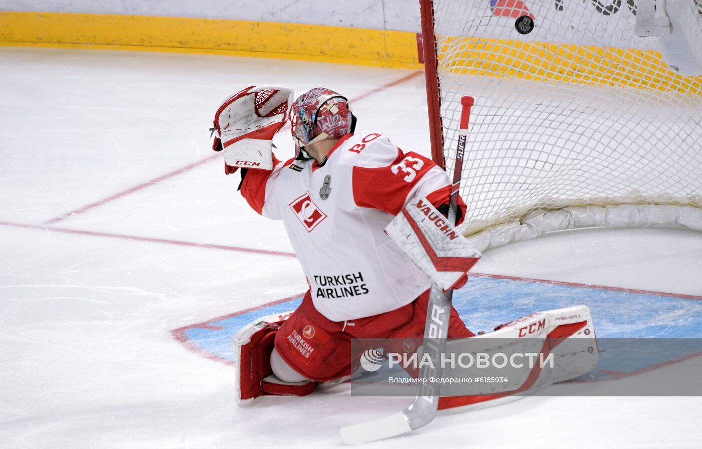 Хоккей. КХЛ. Матч "Динамо" (Москва) "Спартак"