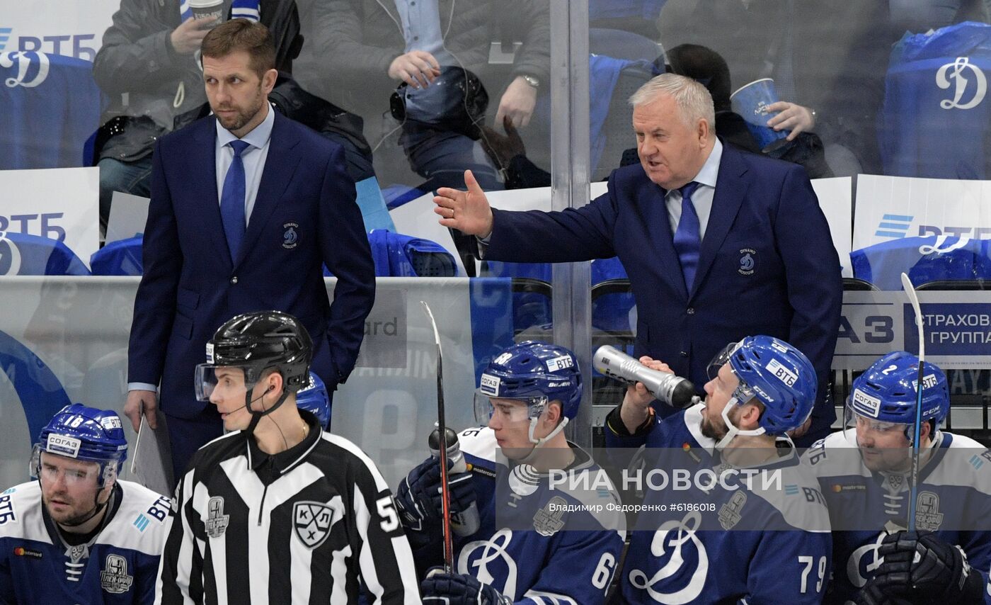 Хоккей. КХЛ. Матч "Динамо" (Москва) "Спартак"