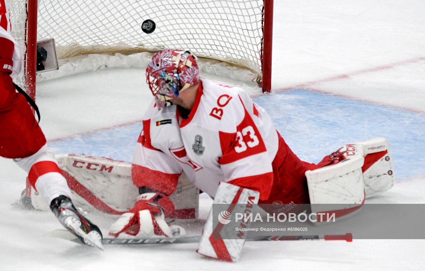 Хоккей. КХЛ. Матч "Динамо" (Москва) "Спартак"