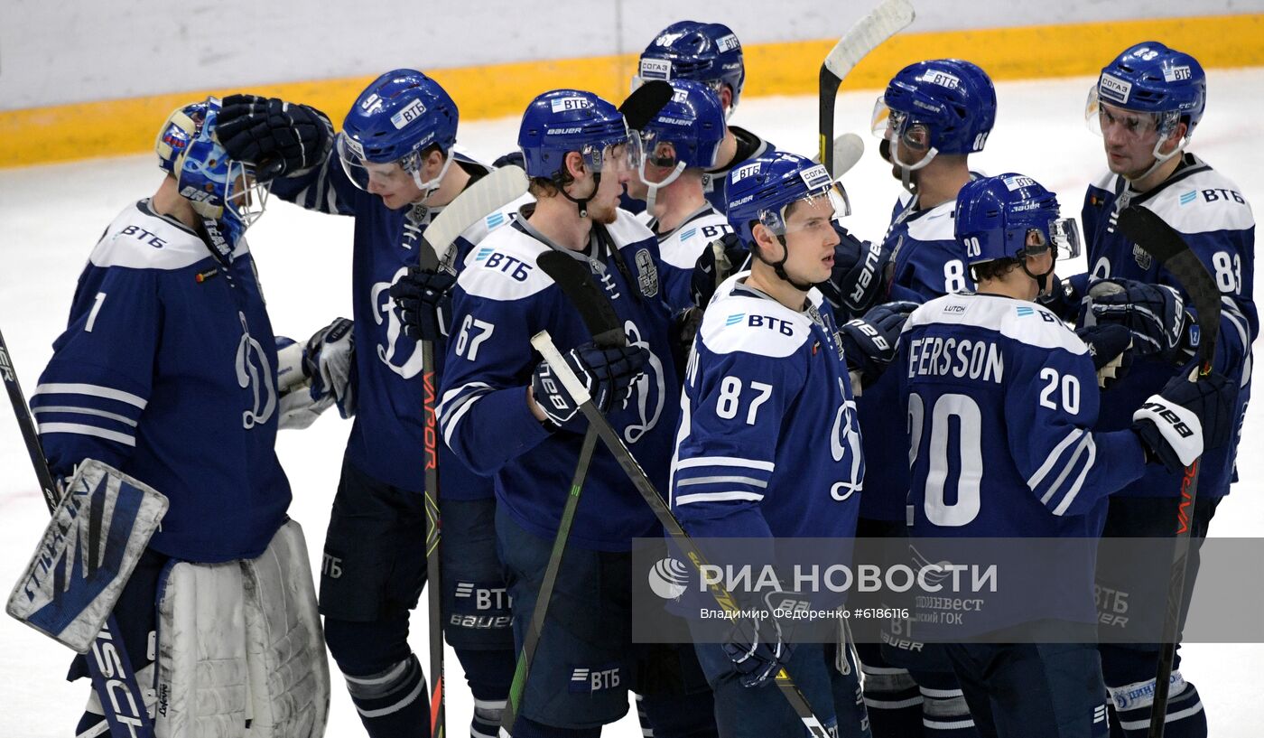 Хоккей. КХЛ. Матч "Динамо" (Москва) "Спартак"