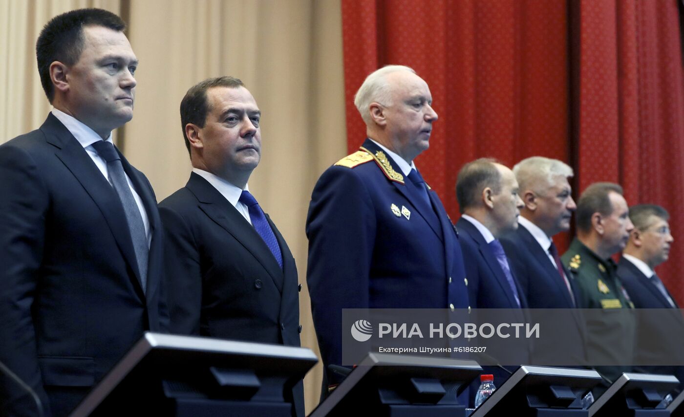 Заседание коллегии Следственного комитета РФ