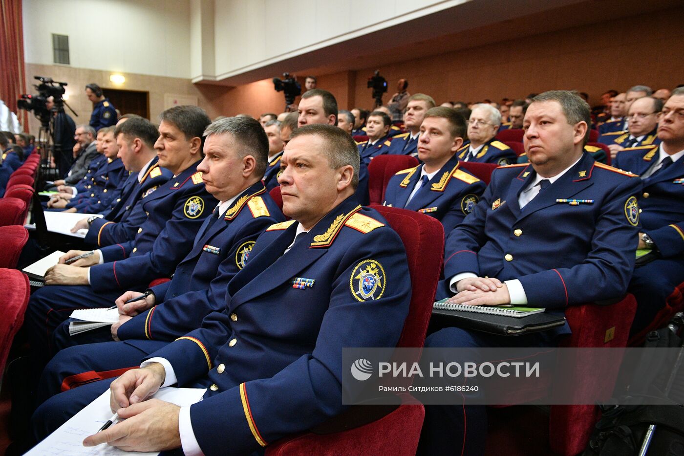 Заседание коллегии Следственного комитета РФ