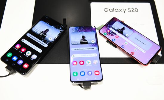 Новая линейка смартфонов Samsung Galaxy S20 в России