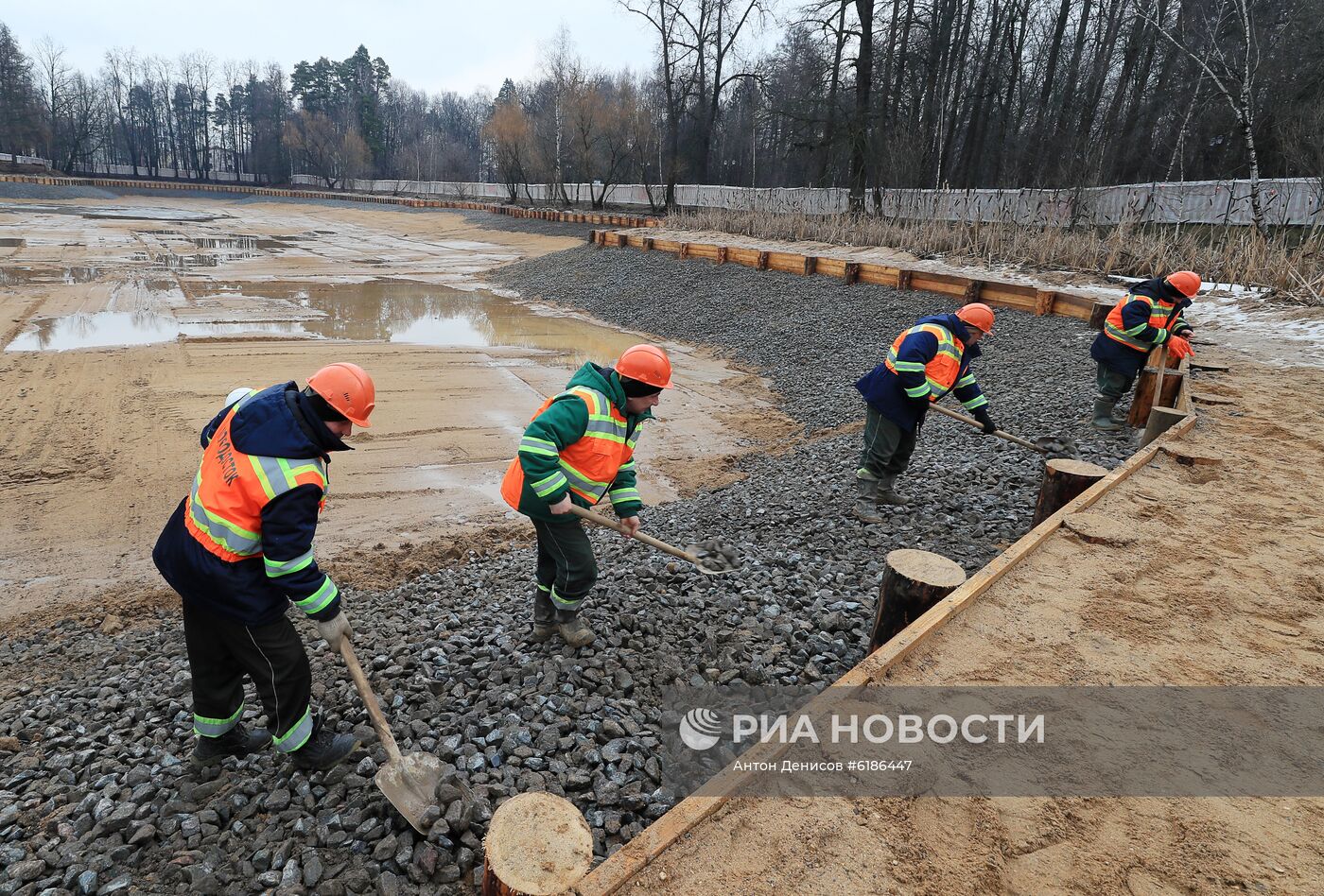 Реконструкция Большого Старомарковского пруда