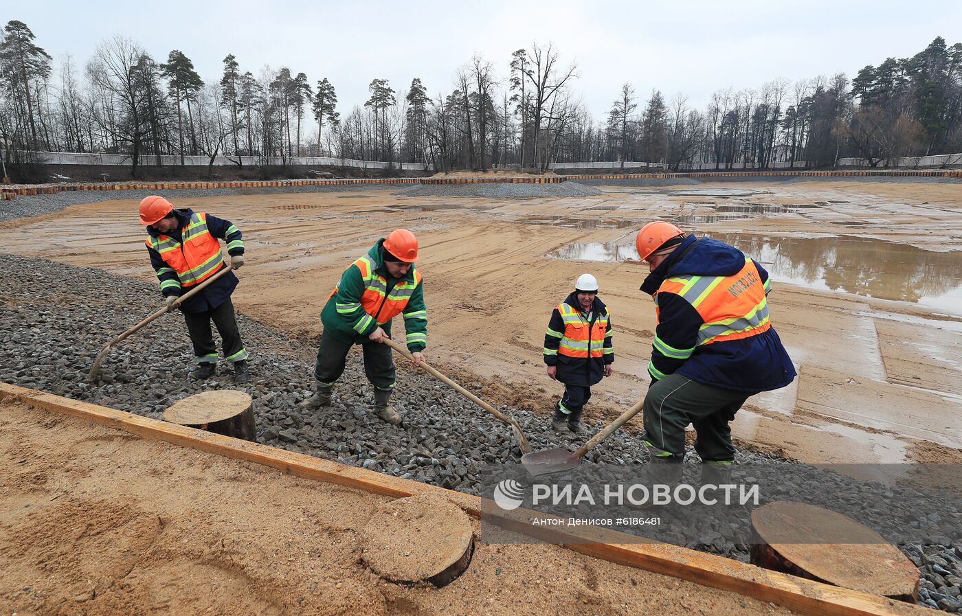 Реконструкция Большого Старомарковского пруда