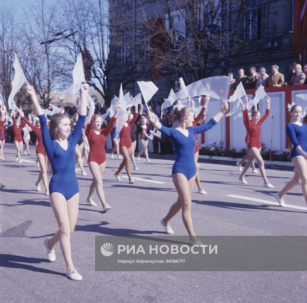 Первомайские праздники в Вильнюсе