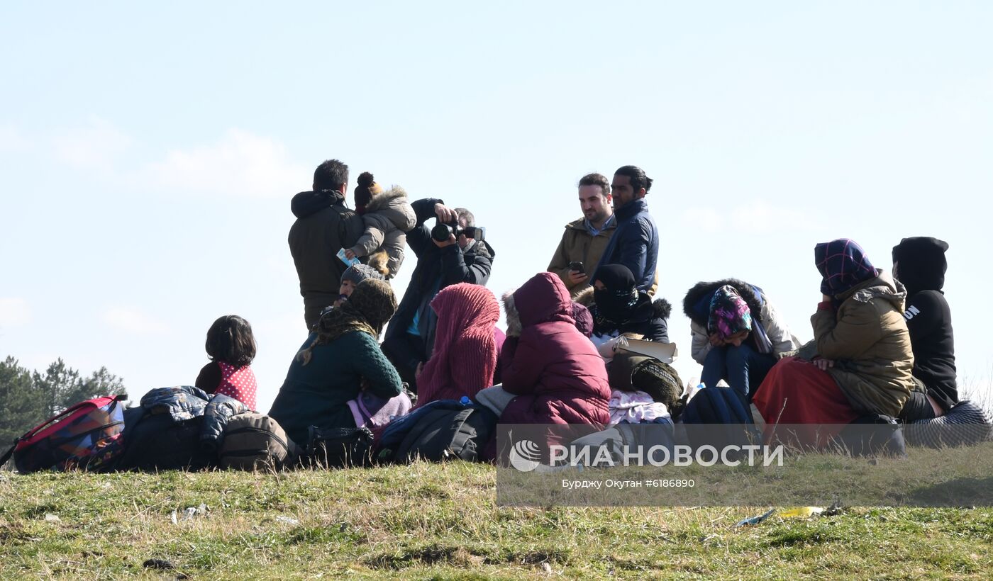 Ситуация с беженцами на границе Турции и Греции