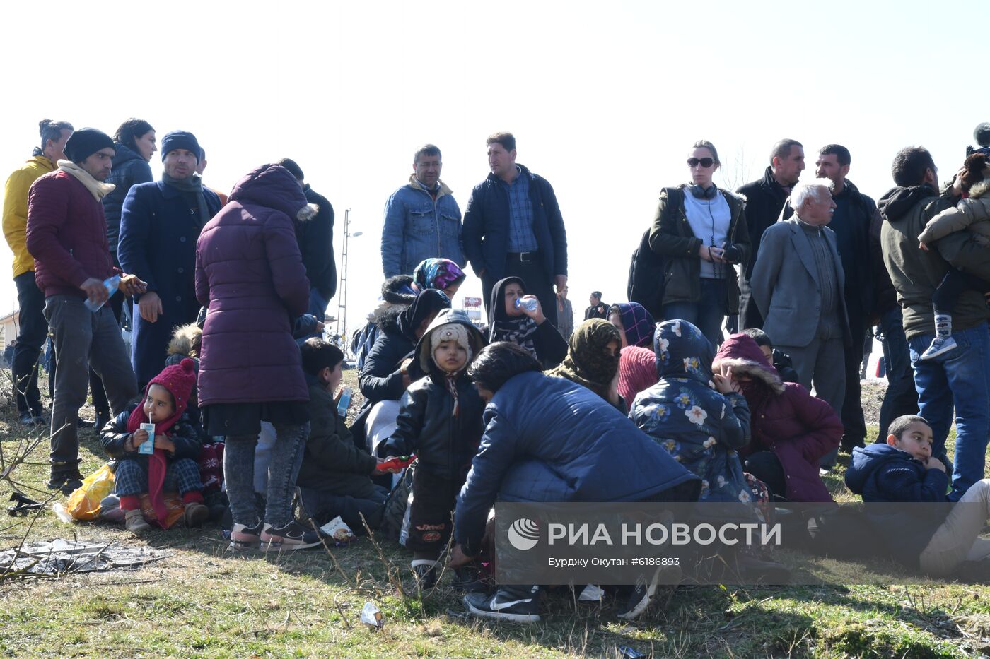 Ситуация с беженцами на границе Турции и Греции