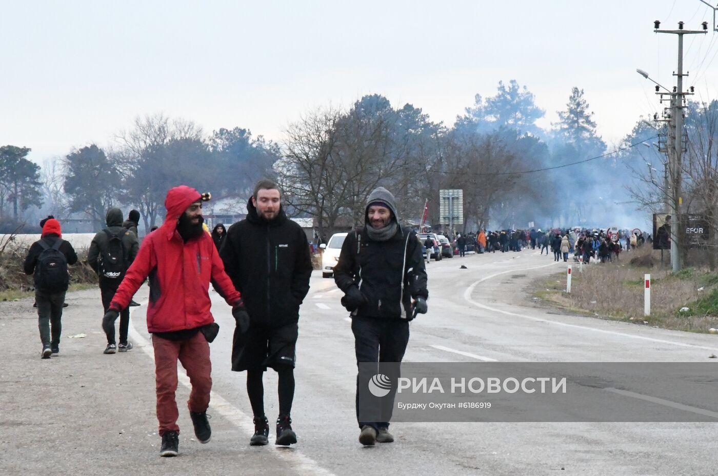 Ситуация с беженцами на границе Турции и Греции