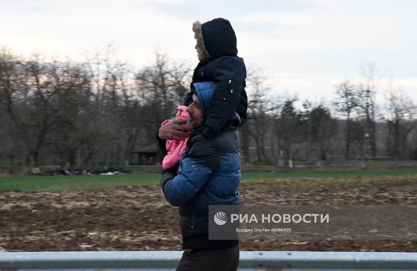 Ситуация с беженцами на границе Турции и Греции
