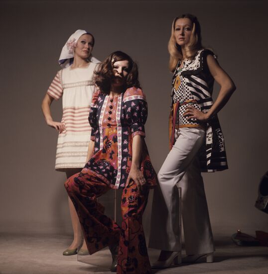 Модная коллекция сезона Весна-лето 1972