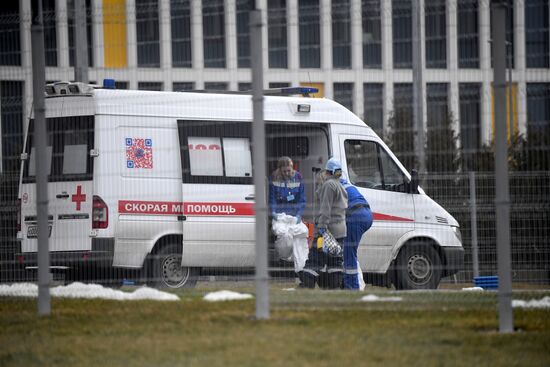 Больничный корпус в Коммунарке примет пациентов с подозрением на коронавирус