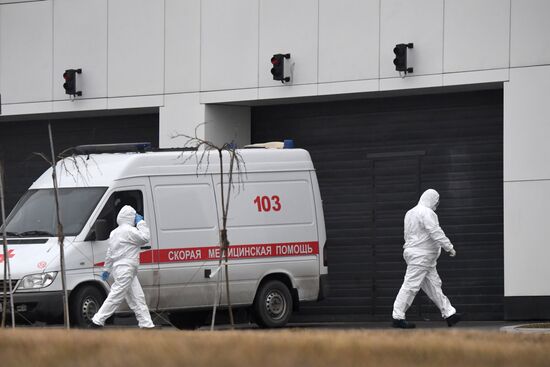 Больница в Коммунарке примет пациентов с подозрением на коронавирус