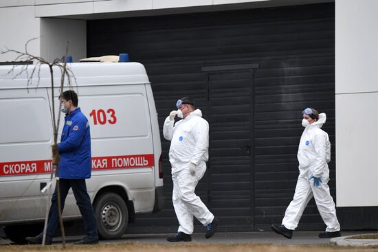 Больница в Коммунарке примет пациентов с подозрением на коронавирус