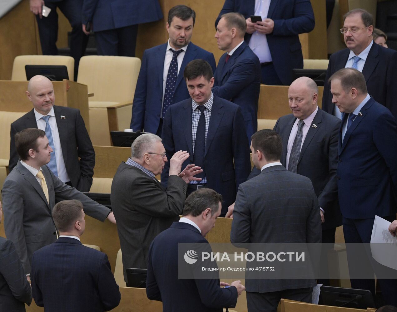 Пленарное заседание Госдумы РФ 