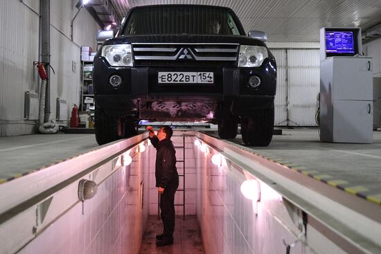 Станция техобслуживания в Новосибирске