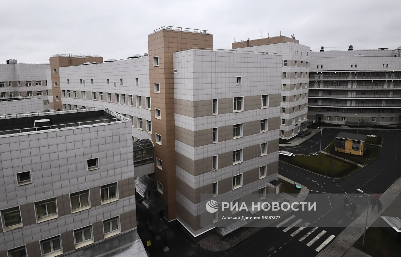 Отделение для людей с подозрением на коронавирус в Боткинской больнице