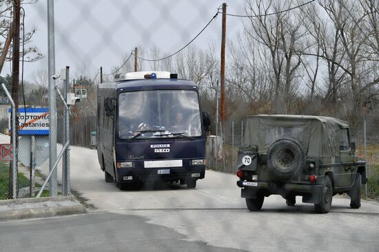 Усиление мер безопаснсоти на границе Греции с Турцией