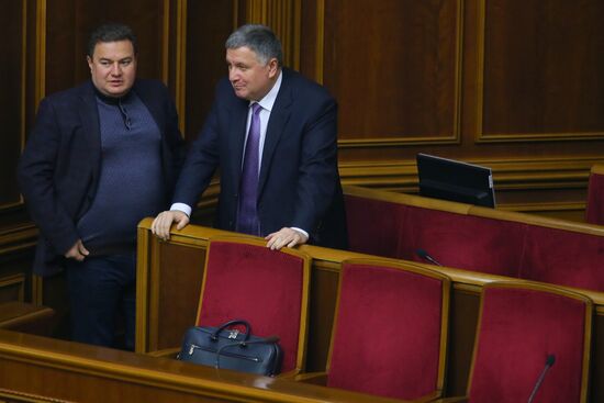 Внеочередное заседание Верховной рады Украины