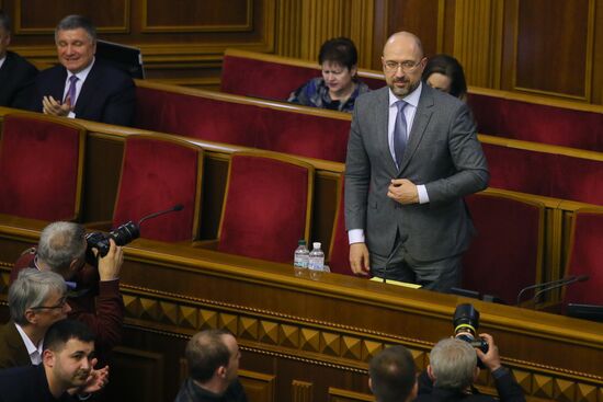 Внеочередное заседание Верховной рады Украины