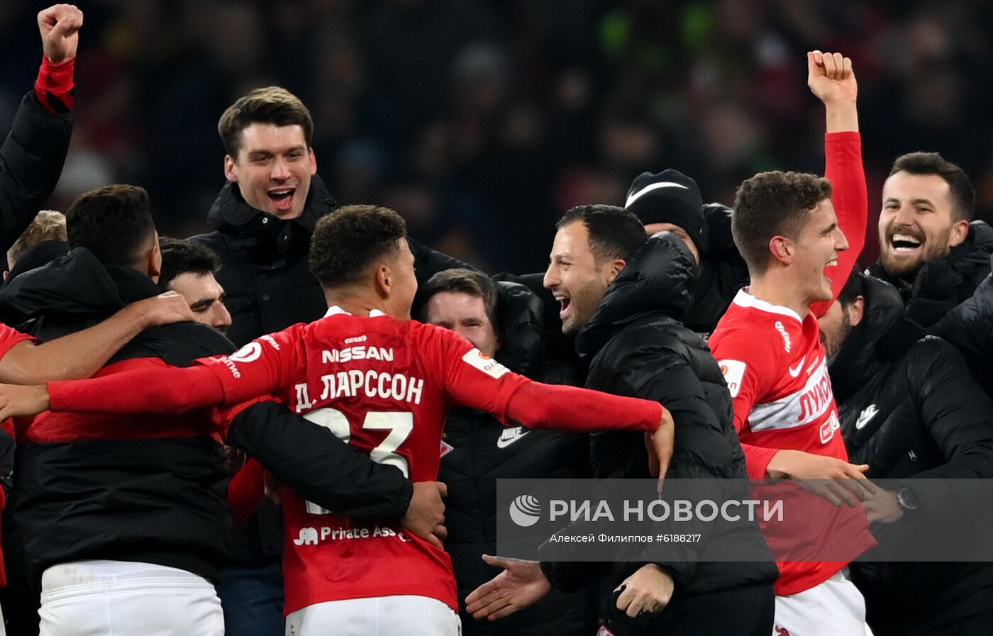 Футбол. Кубок России. Матч "Спартак" - ЦСКА