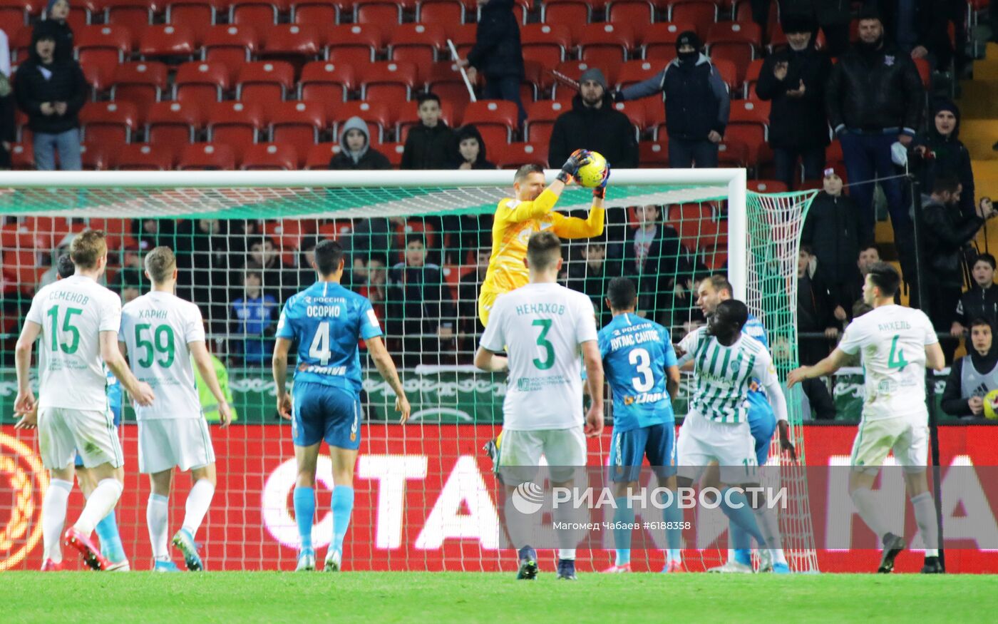 Футбол. Кубок России. Матч "Ахмат" - "Зенит"