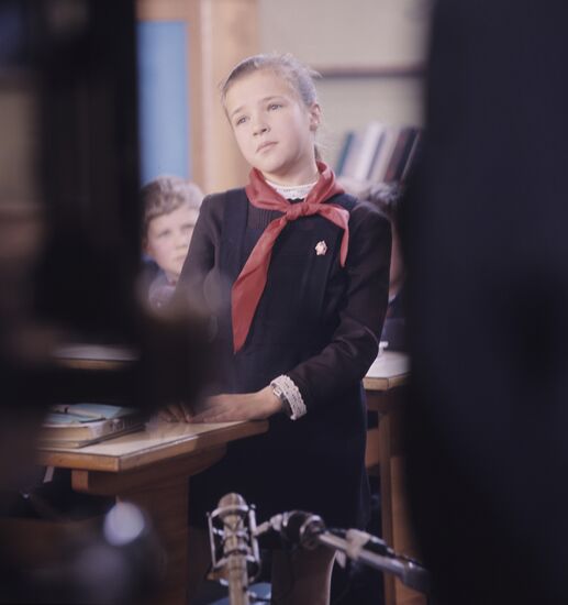 Съемки фильма "Ни слова о футболе"