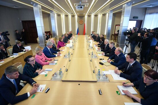 Визит делегации Совета Федерации РФ в Белоруссию