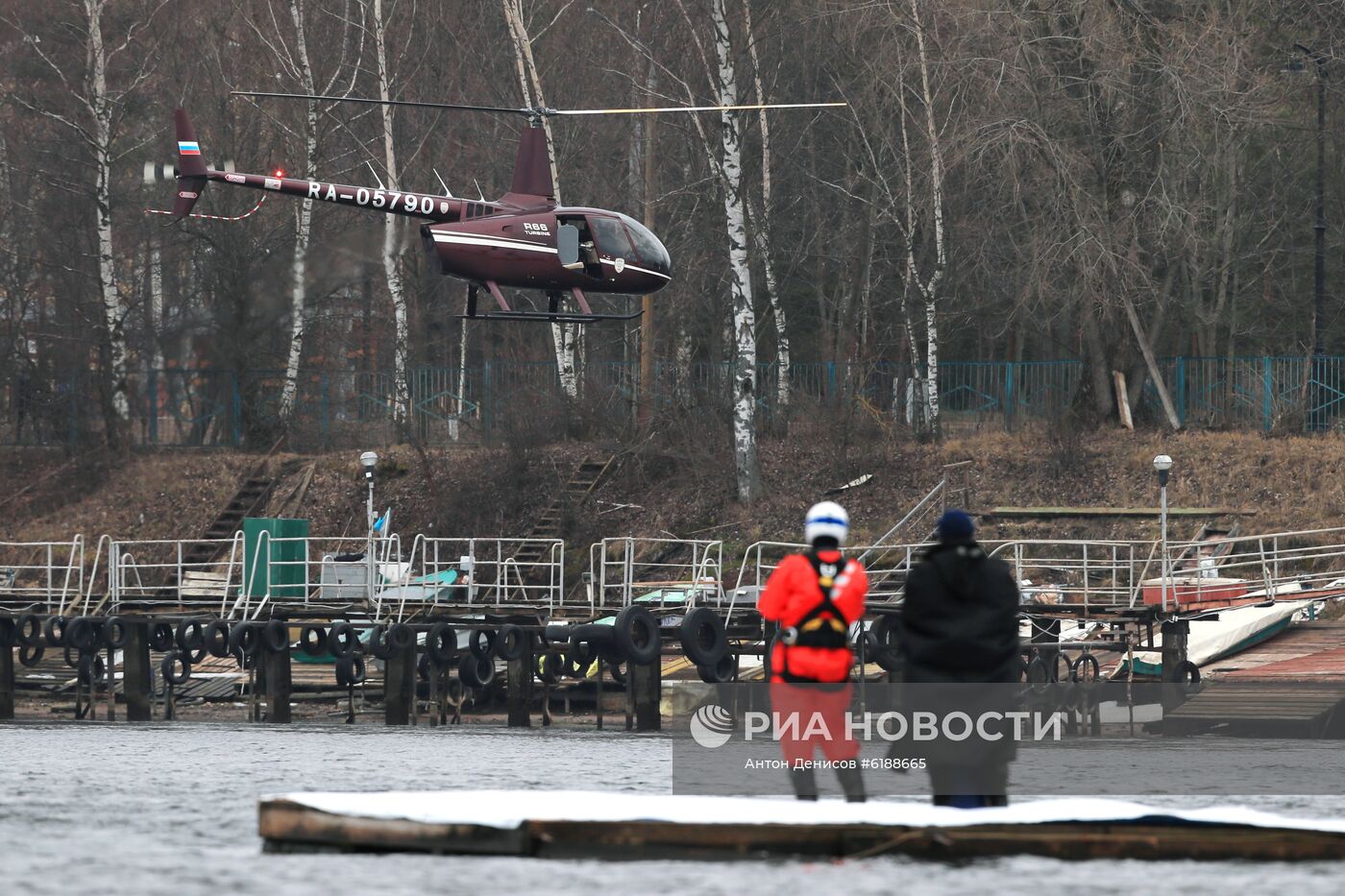 Учения по ликвидации последствий весеннего половодья в Московской области