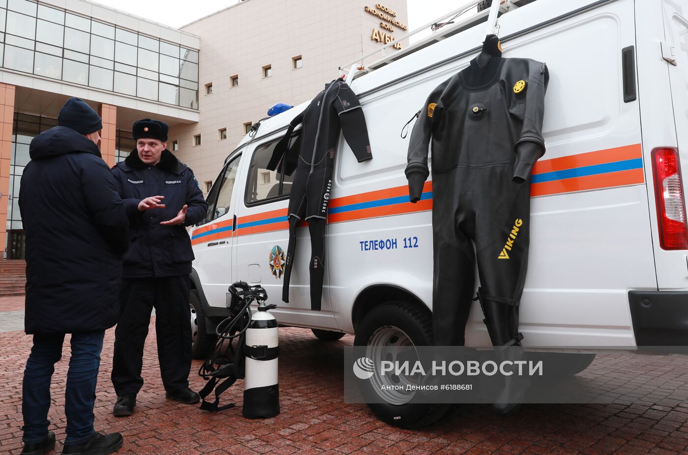 Учения по ликвидации последствий весеннего половодья в Московской области