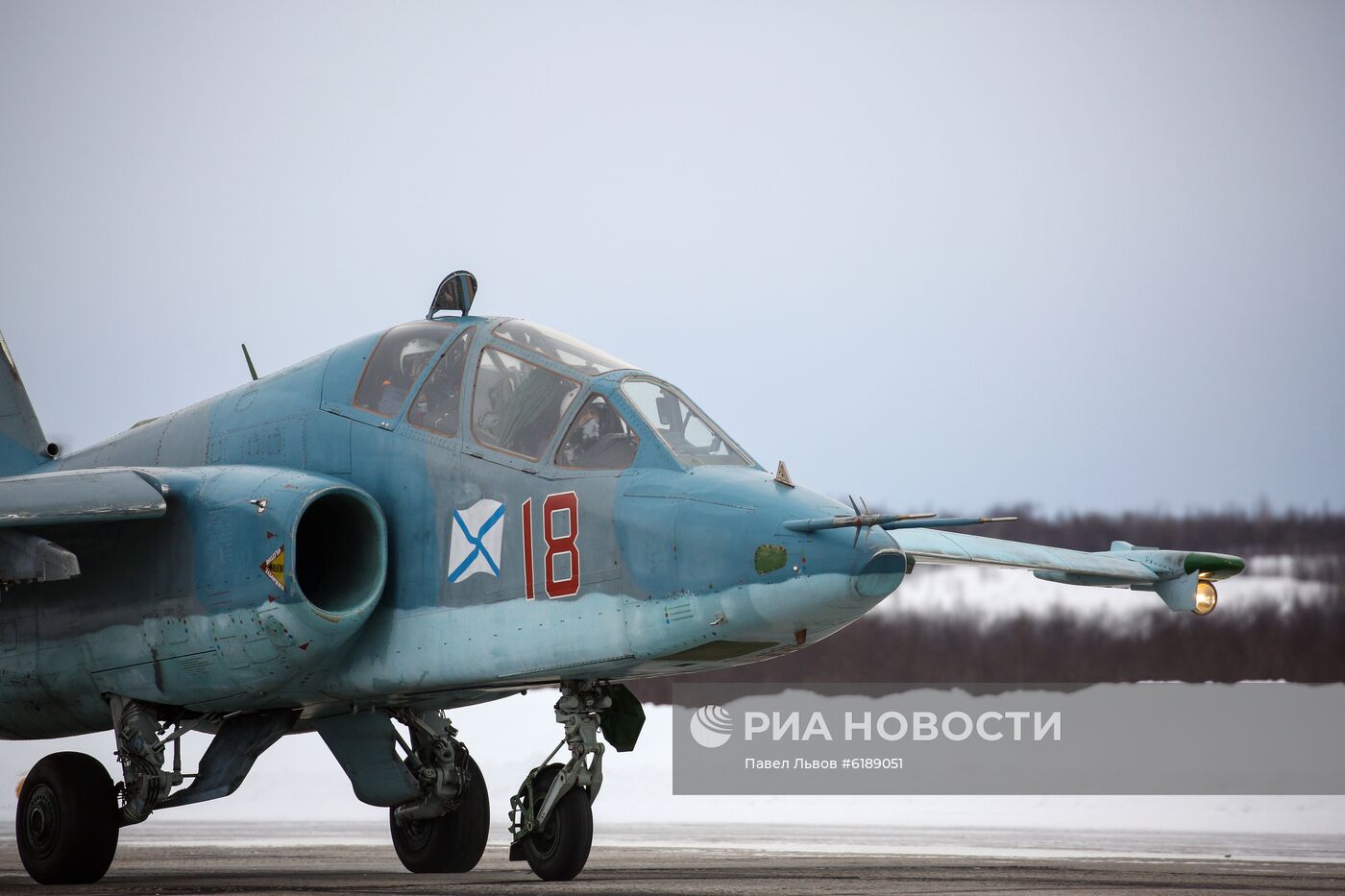 Тренировочные полеты истребителей в Мурманской области