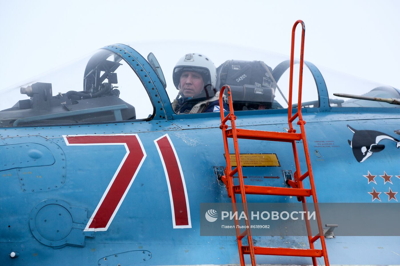 Тренировочные полеты истребителей в Мурманской области