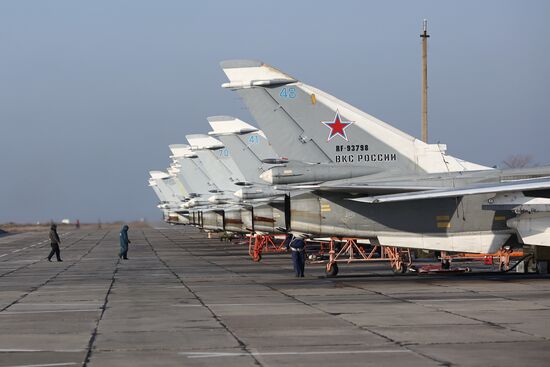 Летно-тактические учения в Волгоградской области