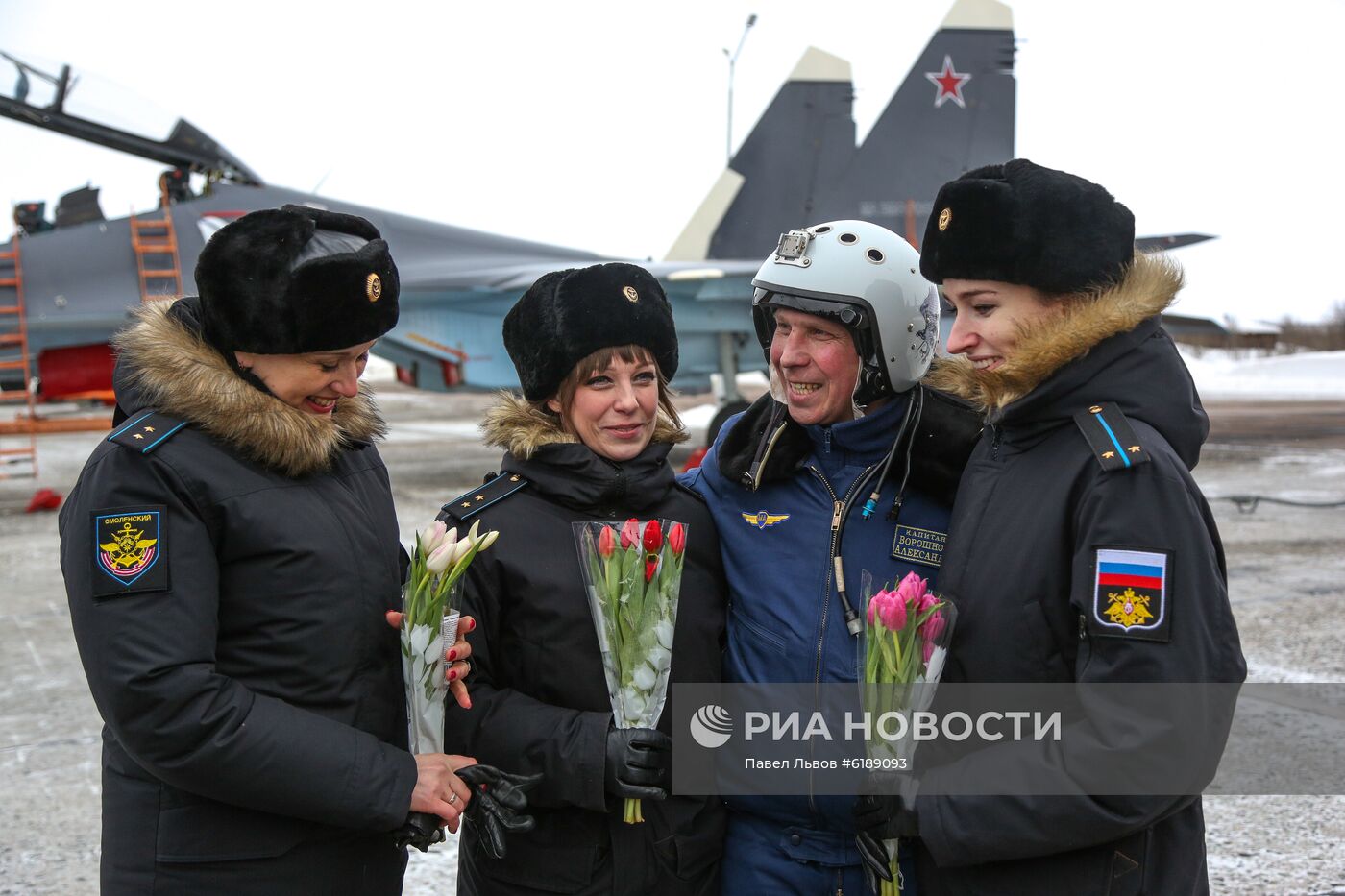 Тренировочные полеты истребителей в Мурманской области