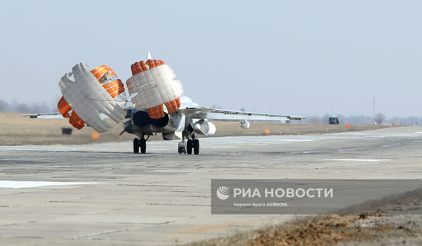 Летно-тактические учения в Волгоградской области