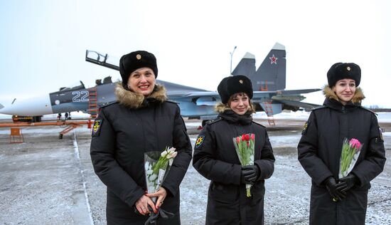 Тренировочные полеты истребителей в Мурманской области