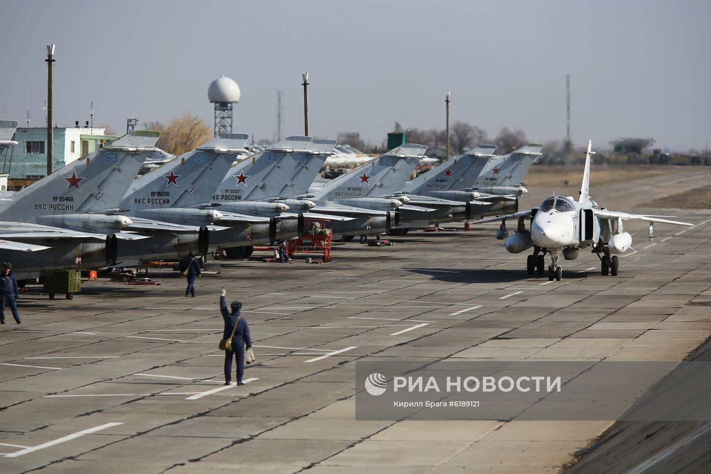 Летно-тактические учения в Волгоградской области