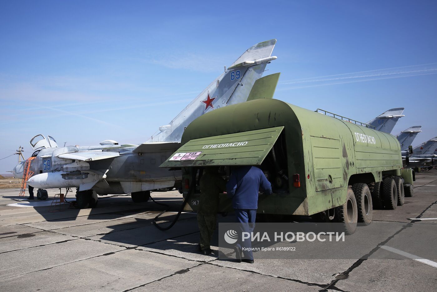 Летно-тактические учения в Волгоградской области