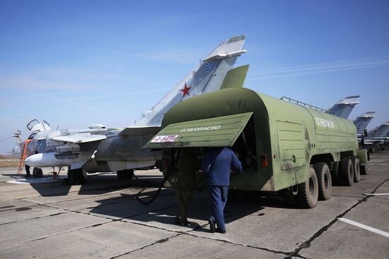 Летно-тактические учения в Волгоградской области