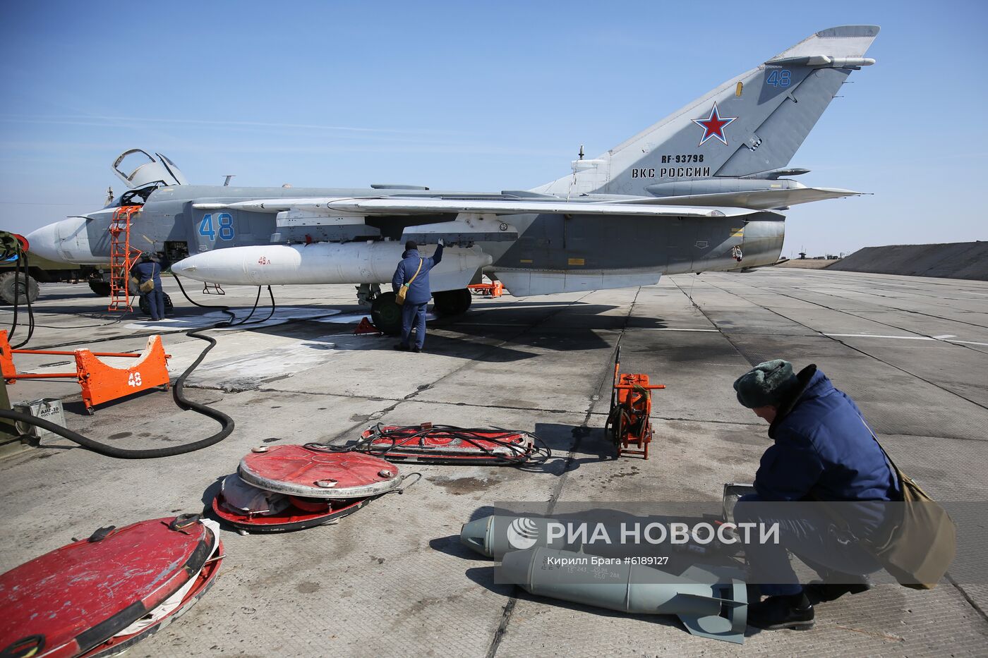 Летно-тактические учения в Волгоградской области