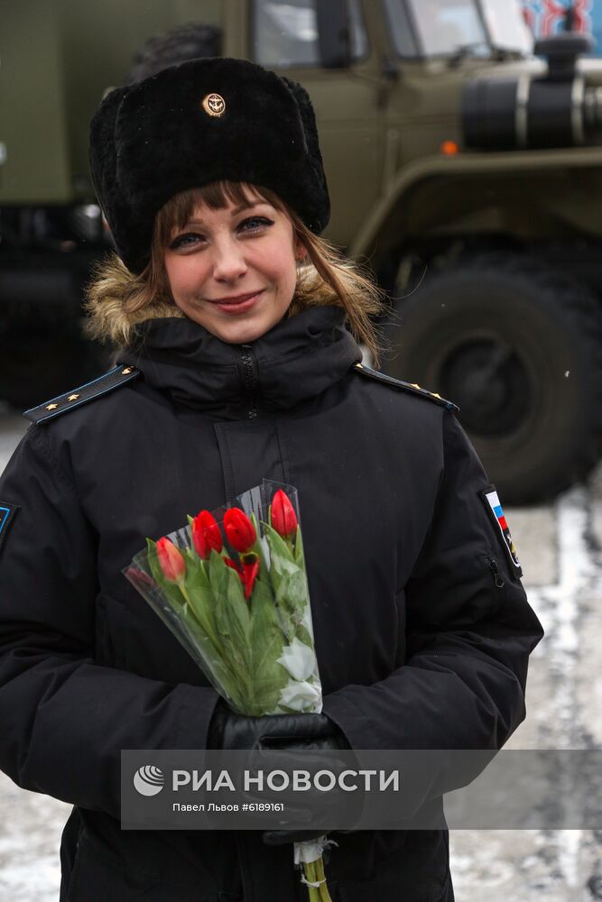 Тренировочные полеты истребителей в Мурманской области