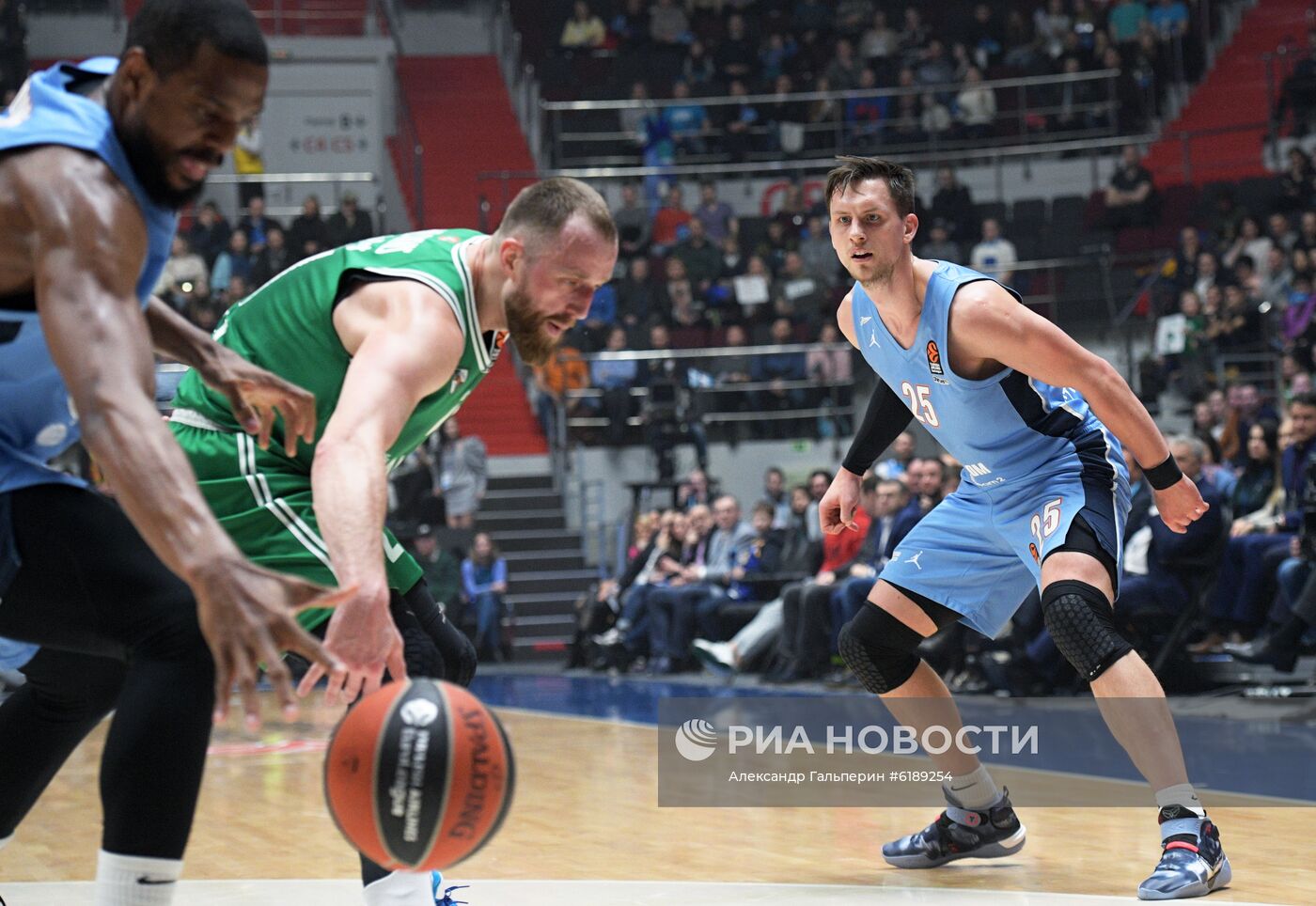Баскетбол. Евролига. Матч "Зенит" – "Жальгирис"