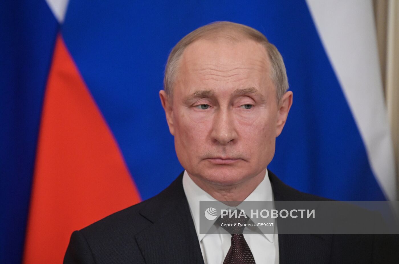 Президент РФ В. Путин встретился с президентом Турции Р. Эрдоганом