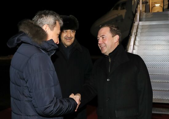 Рабочая поездка заместителя председателя Совета безопасности РФ  Д. Медведева в Казахстан