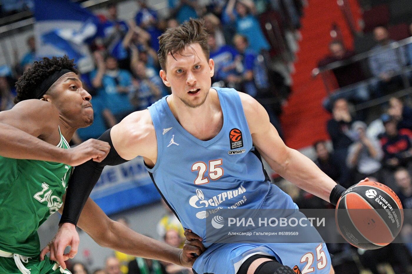 Баскетбол. Евролига. Матч "Зенит" – "Жальгирис"
