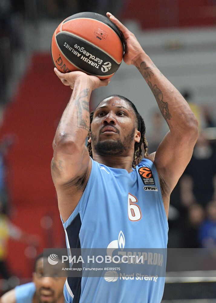 Баскетбол. Евролига. Матч "Зенит" – "Жальгирис"