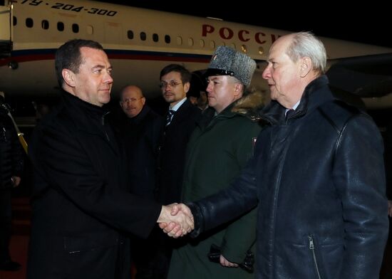 Рабочая поездка заместителя председателя Совета безопасности РФ  Д. Медведева в Казахстан