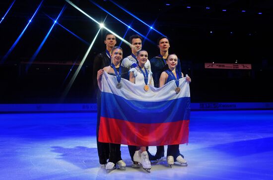 Фигурное катание. Чемпионат мира. Юниоры. Пары. Произвольная программа