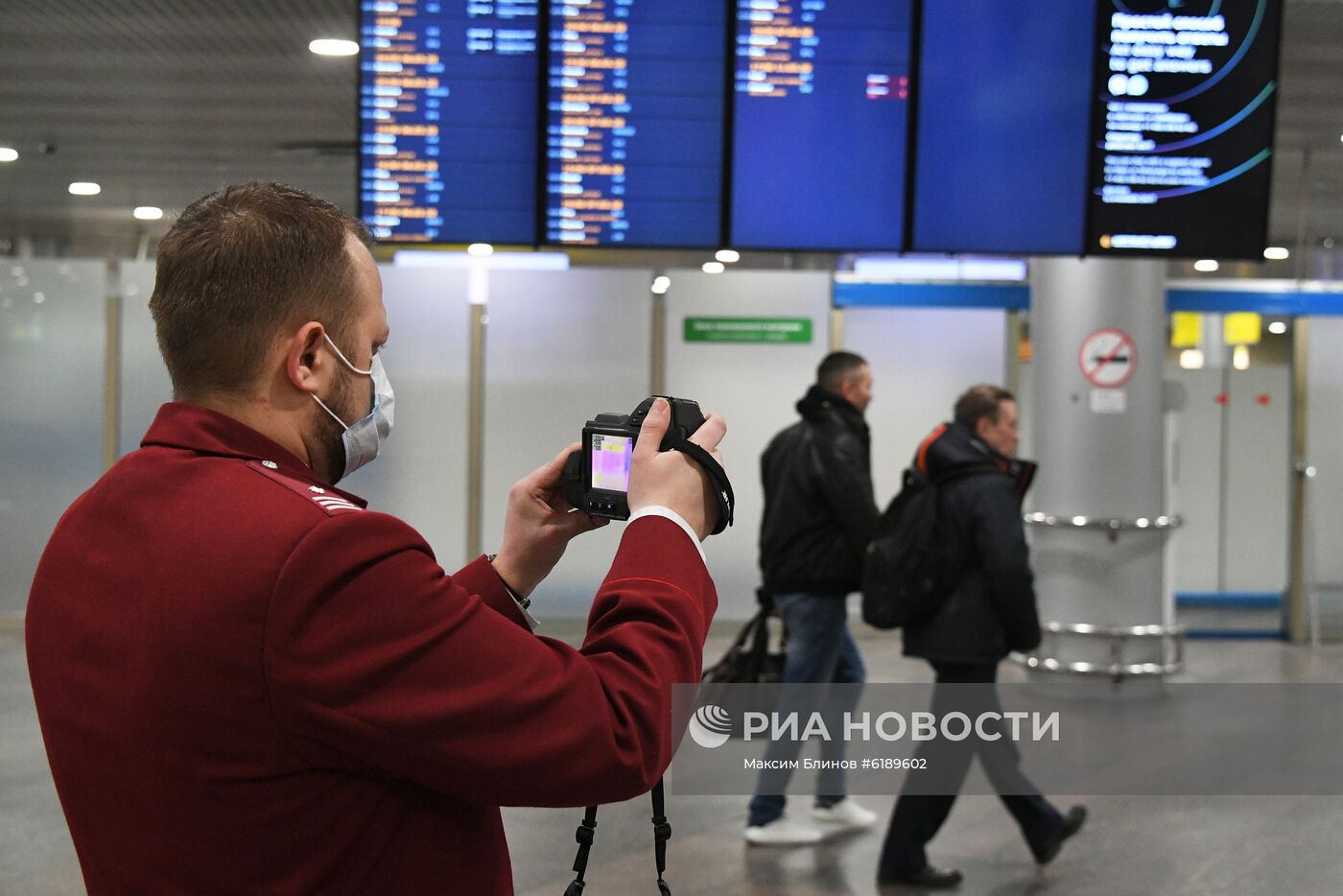 В Шереметьево усилили санитарный контроль в связи с коронавирусом