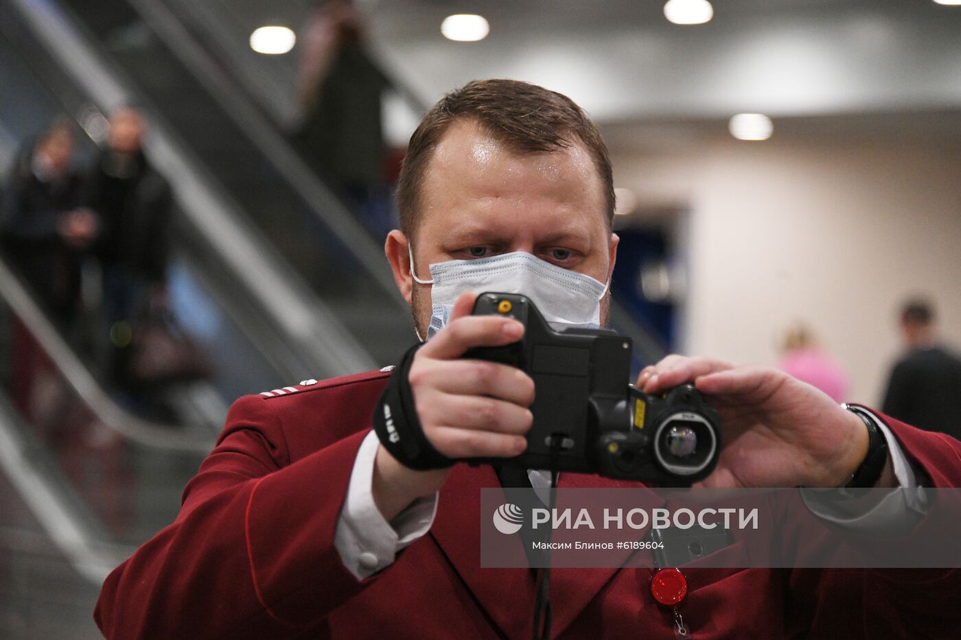В Шереметьево усилили санитарный контроль в связи с коронавирусом